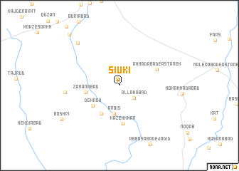 map of Sīūkī