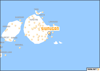 map of Siunugan