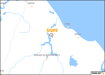 map of Siupé