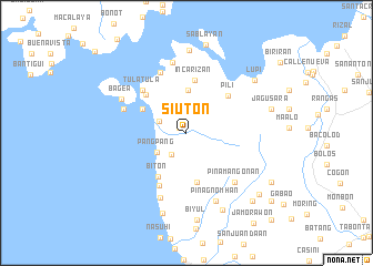 map of Siuton