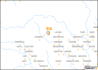 map of Siu