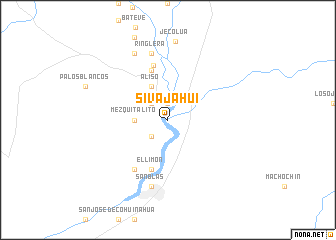 map of Sivajahui