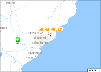 map of Sivājipālem