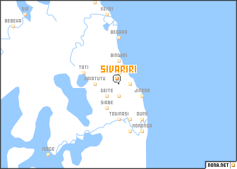 map of Sivariri