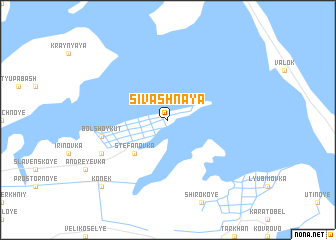 map of Sivashnaya