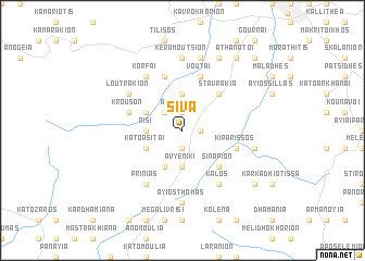 map of Síva