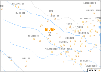 map of Sīveh