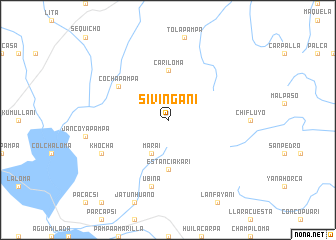 map of Sivingani