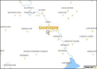 map of Sivirinora