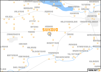 map of Sivkovo