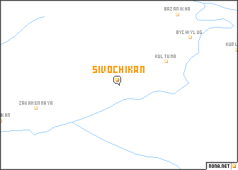 map of Sivochikan