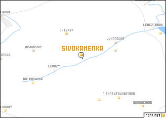 map of Sivokamenka
