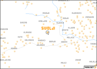 map of Sivolji