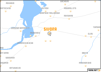 map of Sivora