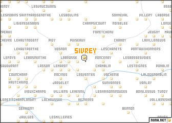 map of Sivrey