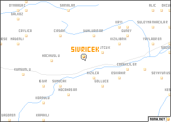 map of Sivricek
