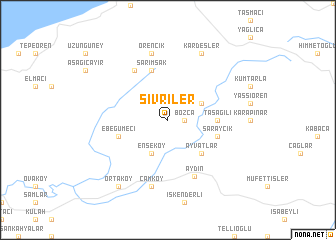 map of Sivriler