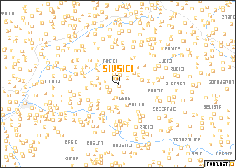 map of Šivšići