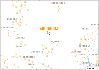 map of Siwāgwāla