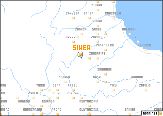 map of Siwea