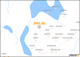 map of Siwilwil