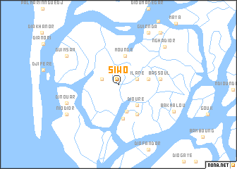 map of Siwo