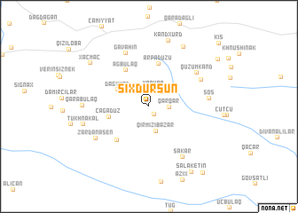 map of Şıx Dursun