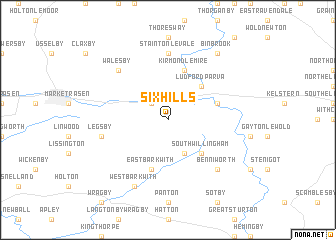 map of Sixhills