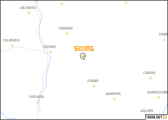 map of Sixing