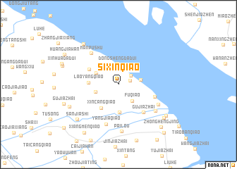 map of Sixinqiao
