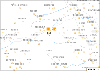 map of Şıxlar