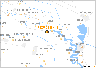 map of Şix Salahlı