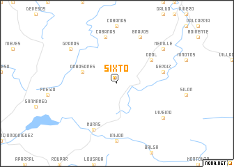 map of Sixto