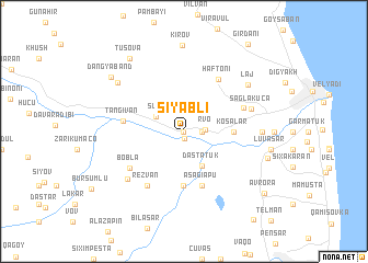 map of Siyablı
