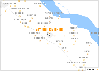 map of Siyadak-Sakar