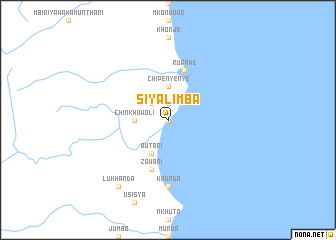 map of Siyalimba