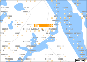 map of Siyambango