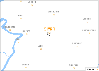 map of Siyan