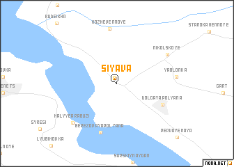 map of Siyava