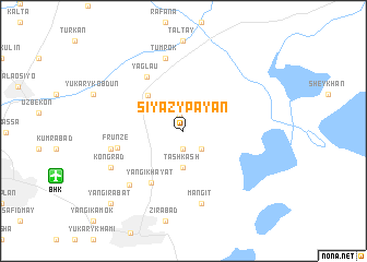 map of Siyazy-Payan
