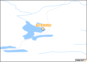 map of Siyeminki