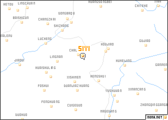 map of Siyi