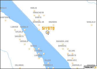 map of Siyoto