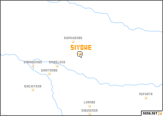 map of Siyowe