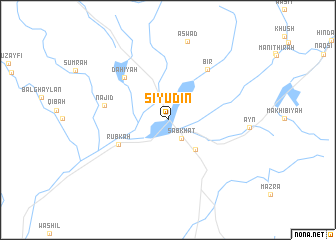 map of Siyudīn