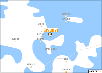 map of Siyunyi
