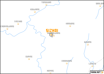 map of Sizhai