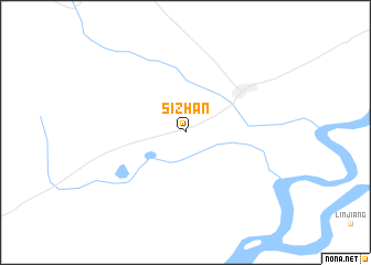 map of Sizhan