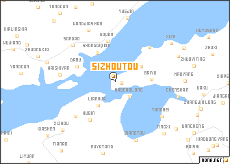 map of Sizhoutou