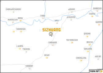 map of Sizhuang